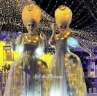 Light Queens Illuminated Stilt Walkers